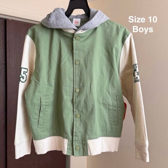 wonder nation Other - Wonder Nation Little Boy Long Sleeve Bomber Jacket, Size 10